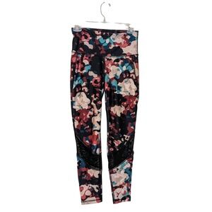 Xersion training high rise‎ 7/8 inch multicolored ankle legging Size Small NWOT